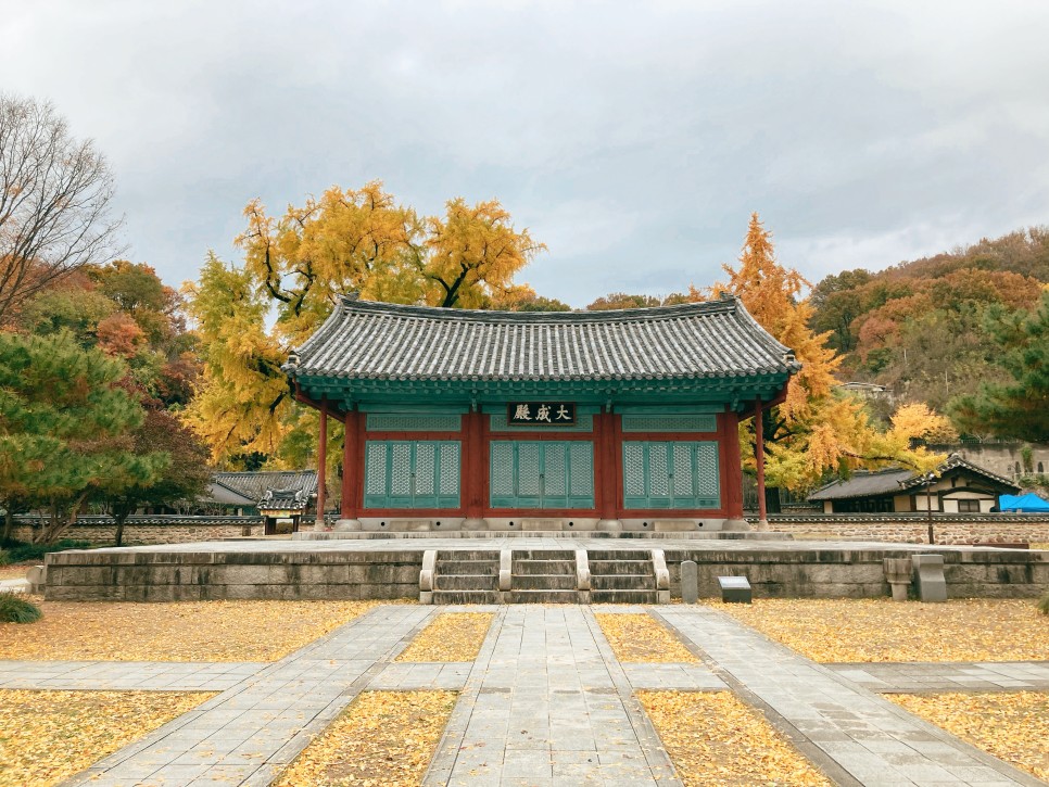 You are currently viewing Colorful Gingko Trees at Jeonju Hyanggyo (Confucian School)