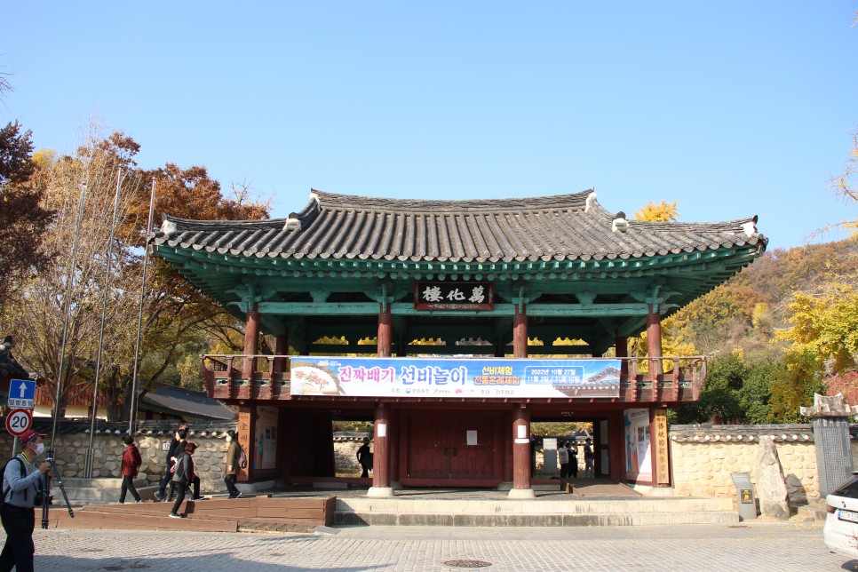 You are currently viewing Jeonju Hyanggyo (Confucian School) Covered in Yellow Gingko Leaves